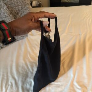 Zara Black Ribbed Tank Top